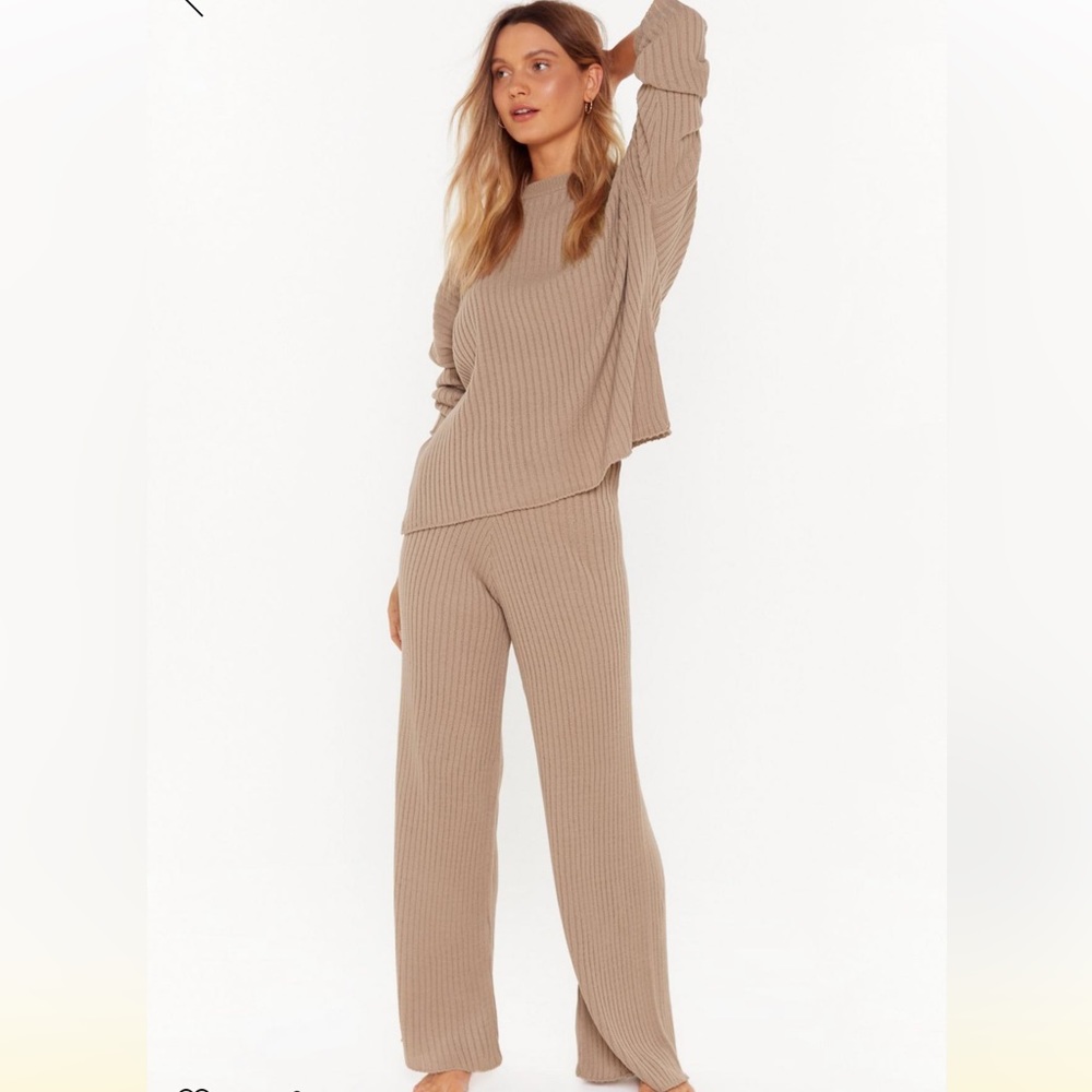 Nasty gal knit lounge set